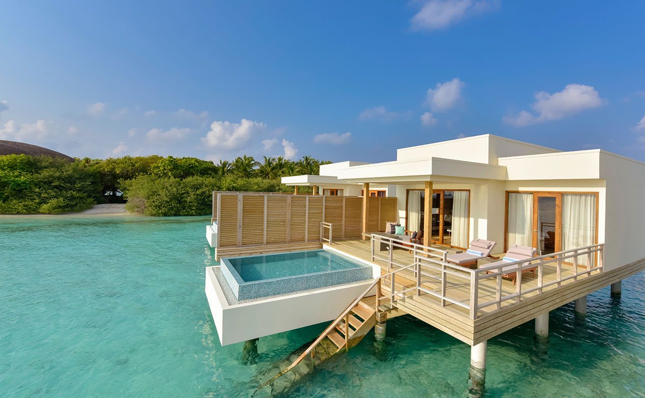 Dhigali Maldives - Private Over water villa with pool