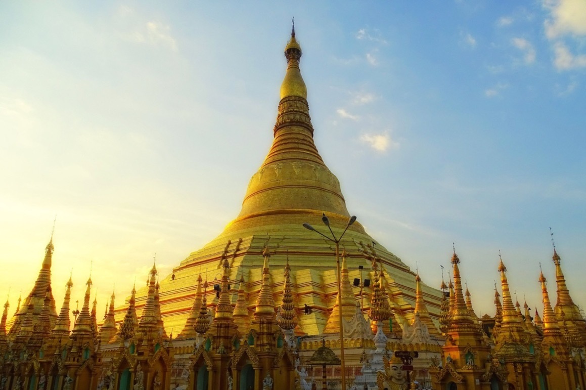 Shwedagon Paya Pagoda, Myanmar